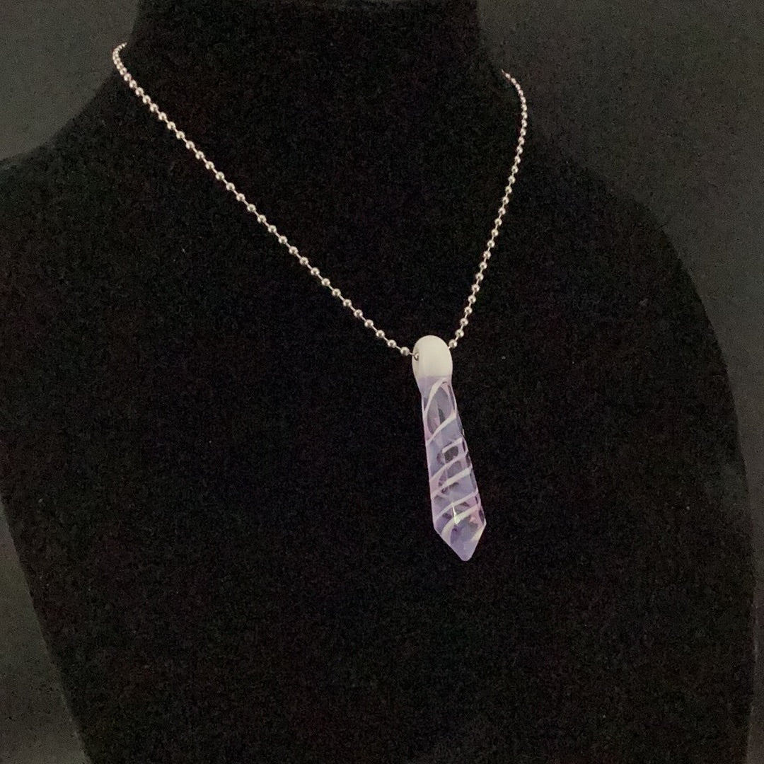 Crystal point pendant