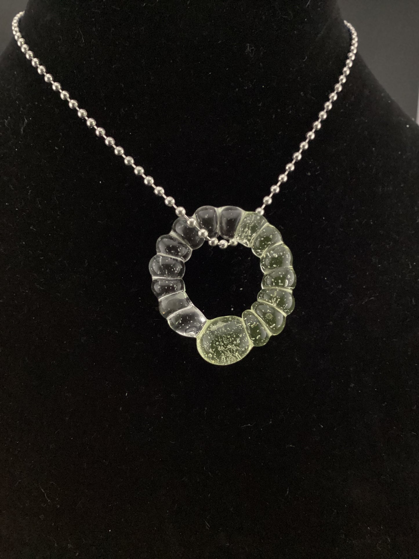 UV gummy worm pendant