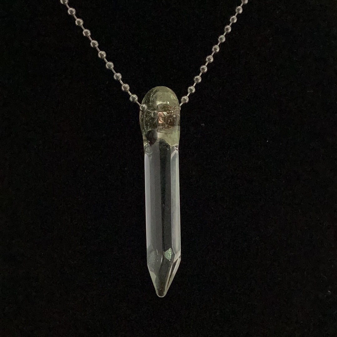 Crystal point pendant