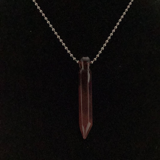 Crystal point pendant