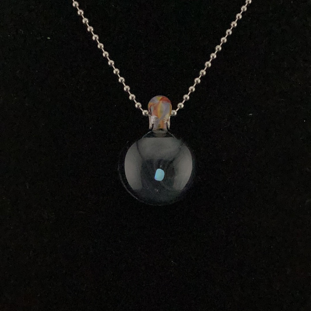 Opal encasement pendant