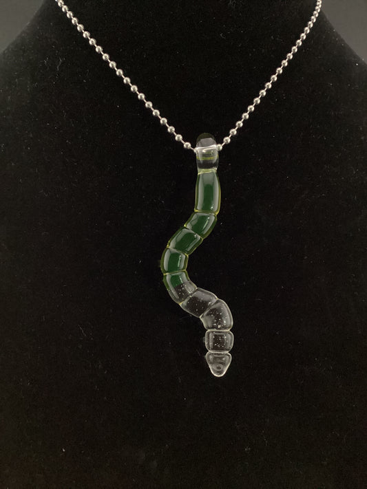 UV gummy worm pendant