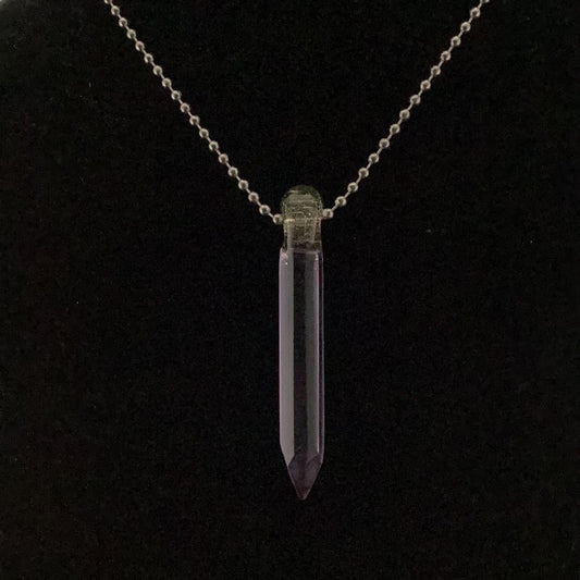 Crystal point pendant