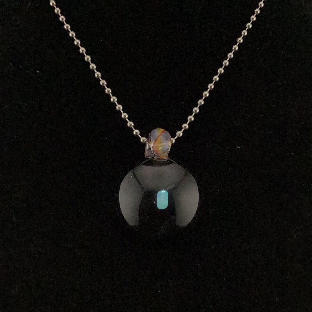 Opal encasement pendant