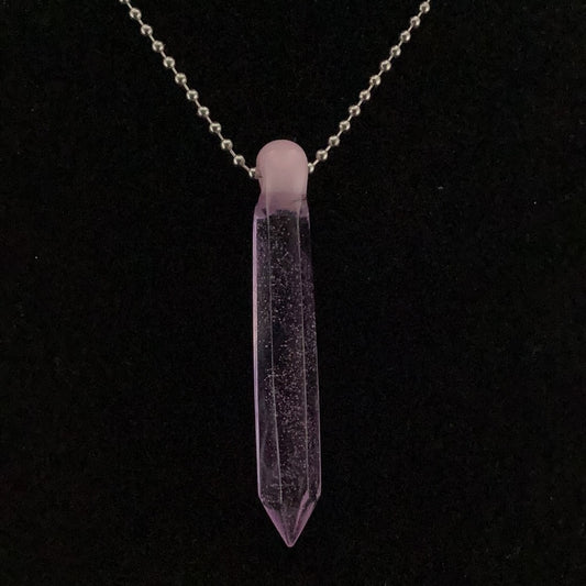 Crystal point pendant