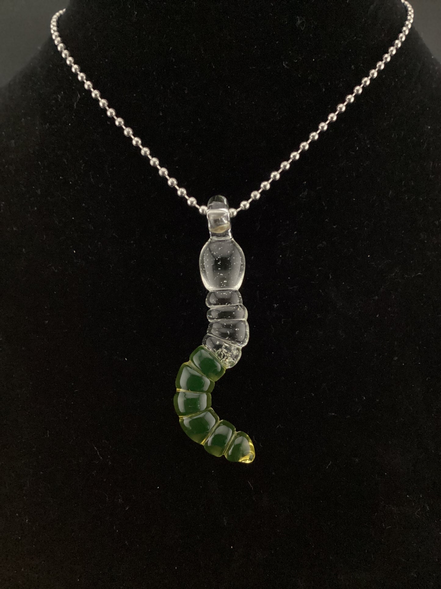 UV gummy worm pendant