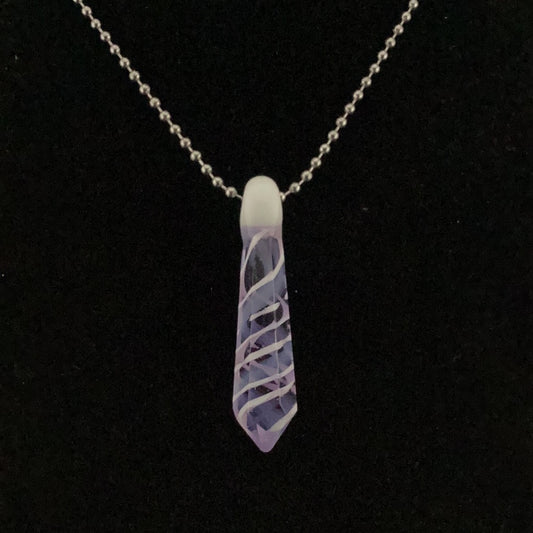 Crystal point pendant