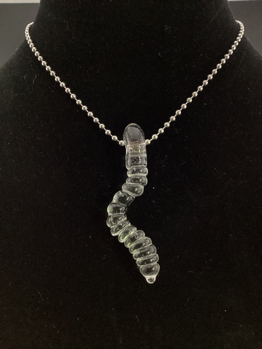 UV gummy worm pendant