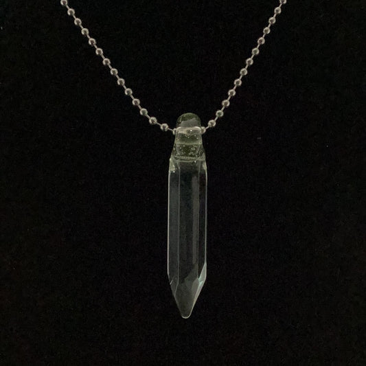 Crystal point pendant