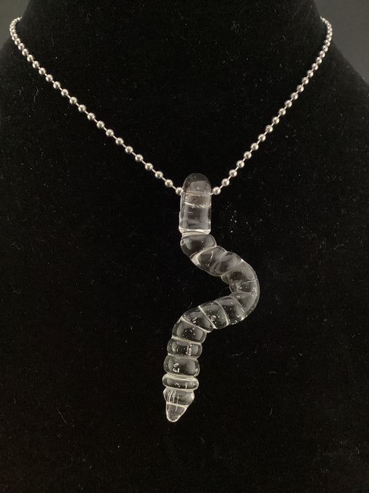 UV gummy worm pendant