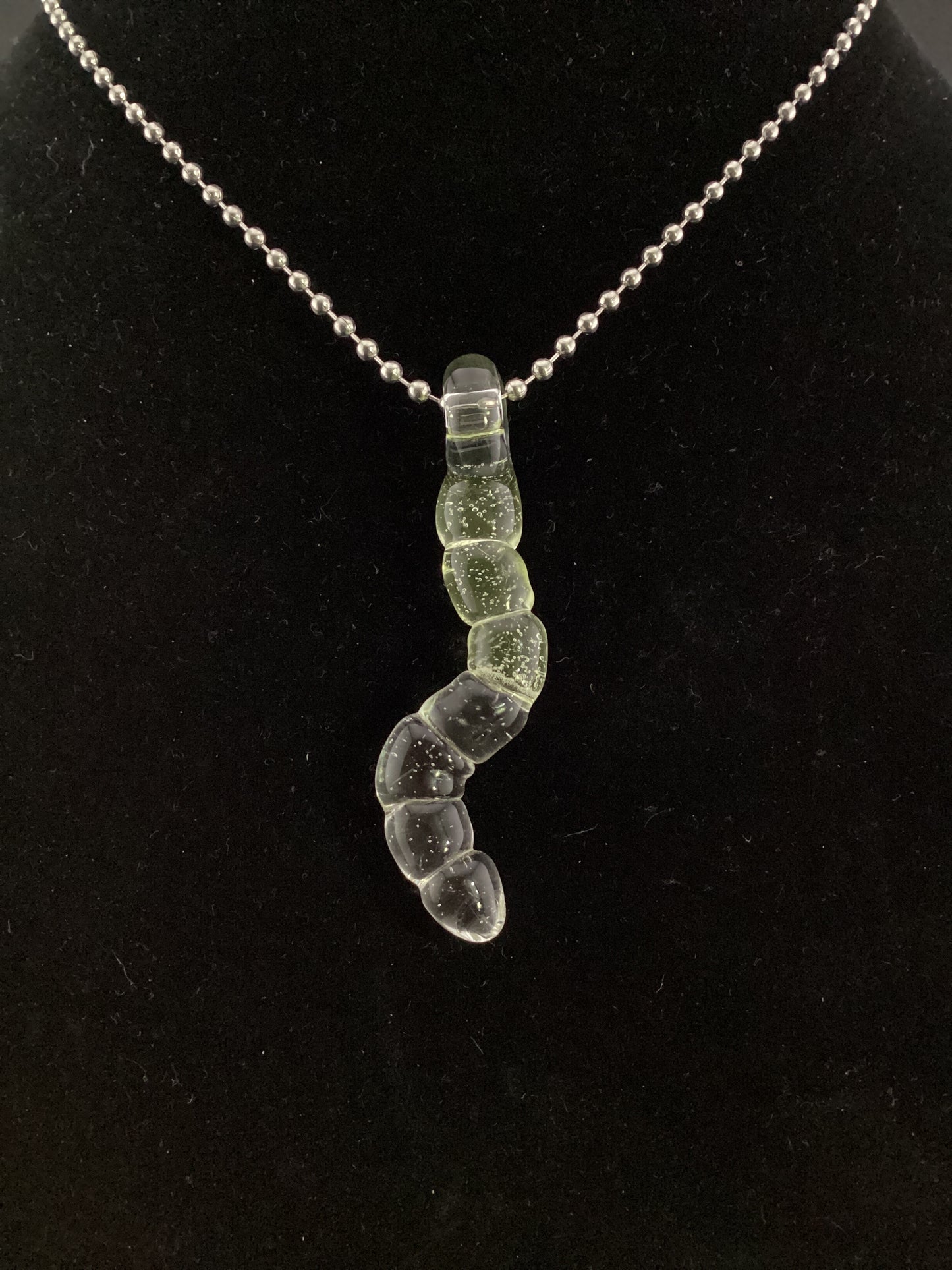 UV gummy worm pendant