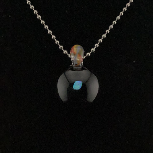 Opal encasement pendant