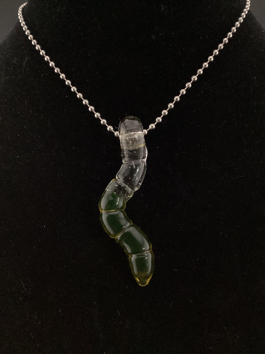 UV gummy worm pendant