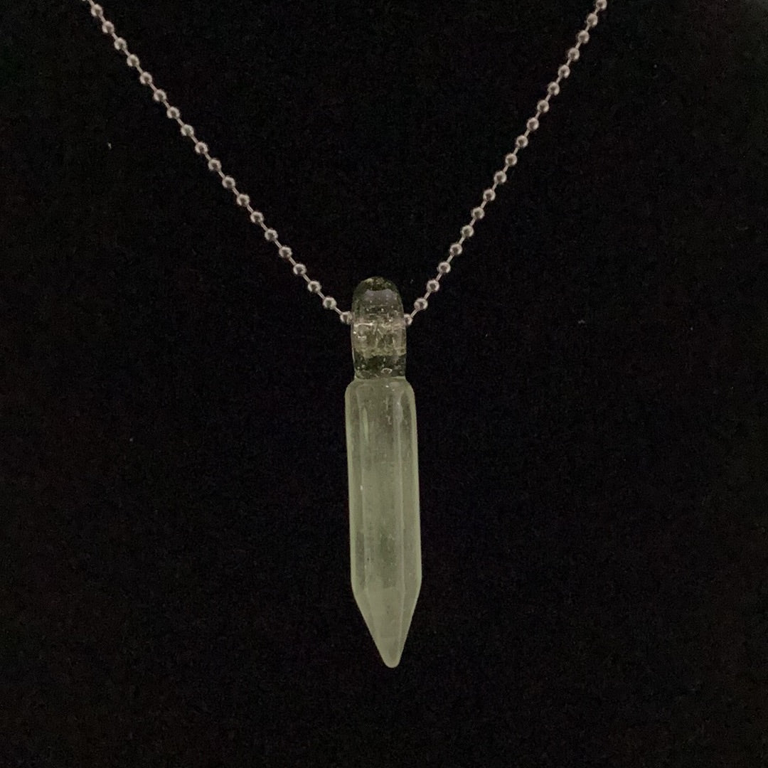 Crystal point pendant