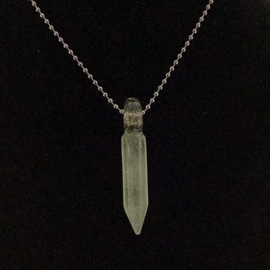 Crystal point pendant