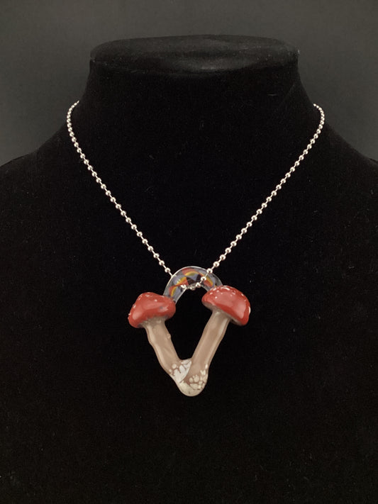 Mushroom pendant